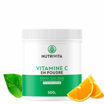 Vitamine C en poudre Nutrivita