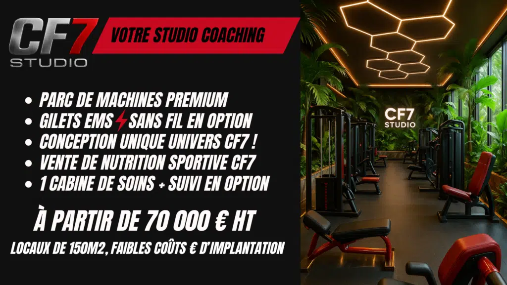 studio de coaching en franchise CF7