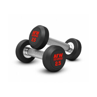 Haltères en Caoutchouc R Plus 2.5 kg 442204 All Free Weight