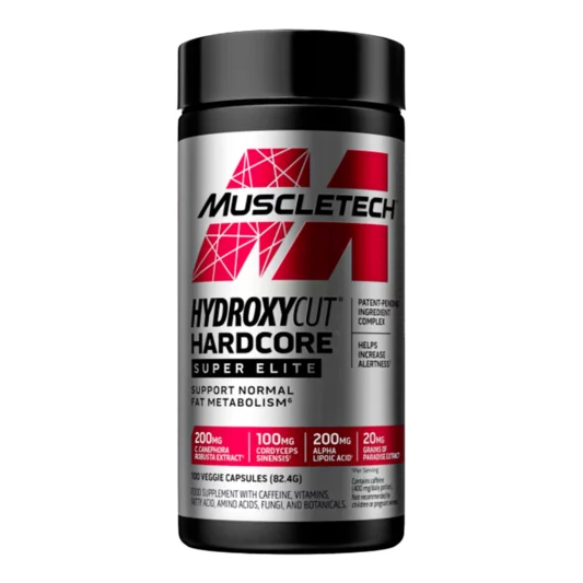HYDROXYCUT HARDCORE MUSCLETECH 100 CAPSULES