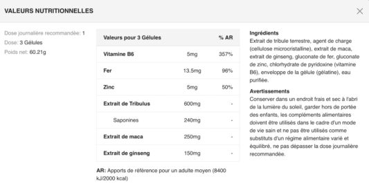 Valeurs-nutritionnelles-IRON-TESTO-Eric-FAVRE