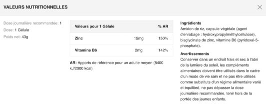 Valeurs-nutritionnelles-ZINC-BISGLYCINATE-NOVOMA