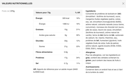 Valeurs-nutritionnelles-CRITICAL-COOKIE-APPLIED-NUTRITION-SALTED-CARAME