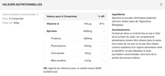 Valeurs-nutritionnelles-spiruline-bio-novoma
